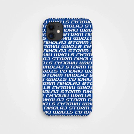Sustainable Phone Case Nikolaj Storm, Logo, Plant Based, iPhone 11