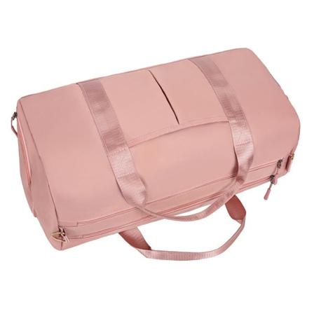 Vanntett reiseveske for menn og kvinner Yogabag Sportsbagasje for kort avstand Pink