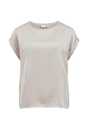 Vila | Viellette S/S Satin Top - Noos | 42