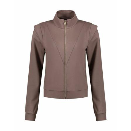Nikkie, Punta Luxe Jacket Deep Taupe Bruin, Dames, Maat:S