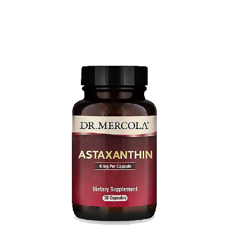 Dr. Mercola Astaxantin 4 mg 30 kapslar