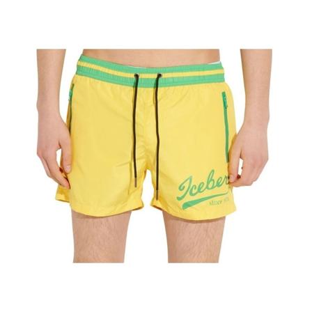 Iceberg Mbs03 Swimming trunks , Geel , Heren , Maat: L Badmode