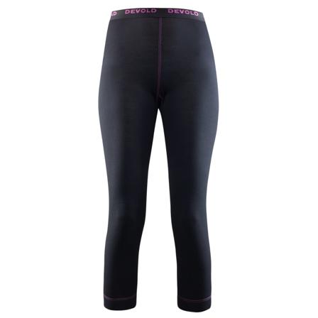 Devold Breeze Women's 3/4 Long Johns Women undergarment Black XS