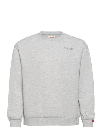 Lvb Graphic Crwneck Sweatshirt Sweatshirt Trøje Grå Levi's