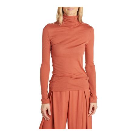 Alysi Turtlenecks orange, Dam Polotröjor, Dam, Storlek: M