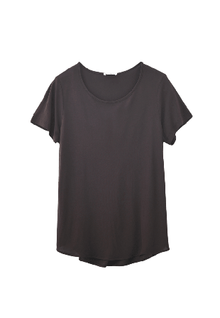 Wera T-shirt med båtringning FREDRIKA T-shirts & toppar Brun S