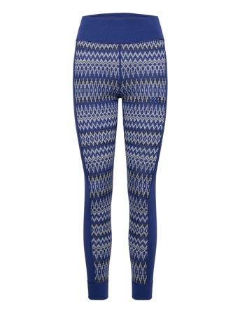 Silja Pant Base Layer Bottoms Blå Kari Traa*Betinget Tilbud