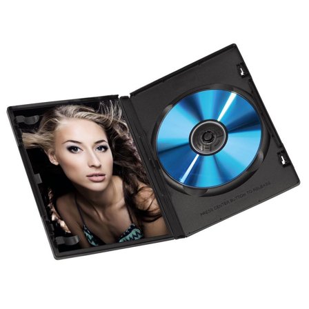 HAMA CD/DVD-Fodral Svart 5/fp - Lyreco - Datorprodukter - Lagring - Lagringsförvaring