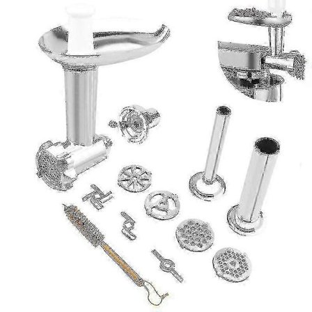 Kenwood Chef Major KMix Kødhakker og Pølsestopper Tilbehør