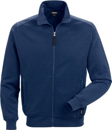 Fristads Herr Sweatshirt-jacka 7608 SM, Marinblå