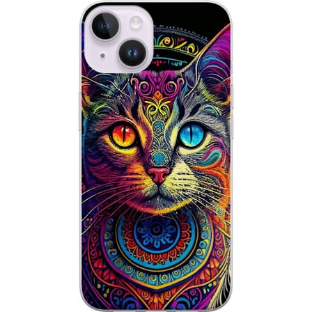 Yhteensopiva Puhelinkuori Apple Apple iPhone 15 Kissa