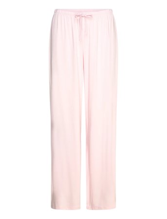 Gina Tricot Drawstring Wide Trousers - Pink - L