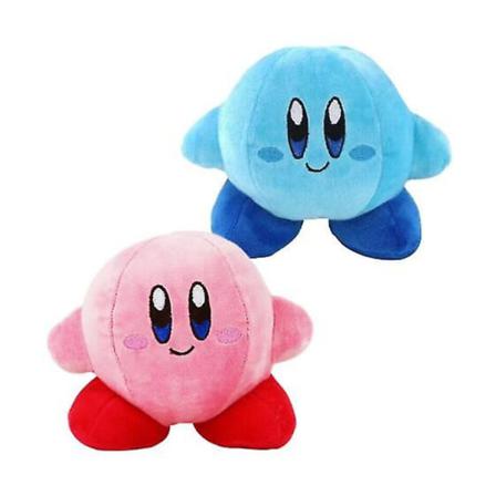 15 Cm Nintendo Game Kirby Plyschdocka Blå Rosa Mjuk Fylld