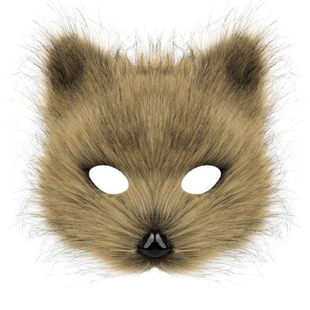 Halloween-kostume simulation rævemaske handsker plys rævehale håndlavet dyrehales kostume rekvisitter tilbehør