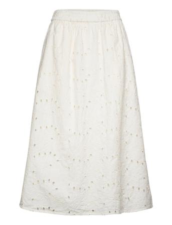 Slkiara Skirt Soaked In Luxury White