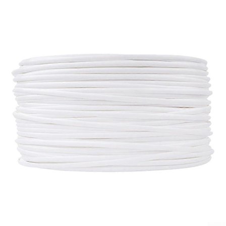 Reparasjonssett for rotting 32m Syntetisk PE-rottingmateriale for restaurering av utemøbler 8mm Bredde Hvit (FMY)