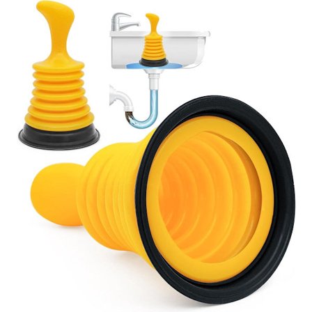 Afløbsrens - Professionel Multifunktionel Vaskeafløbsrens - Meget Effektiv Toiletrens