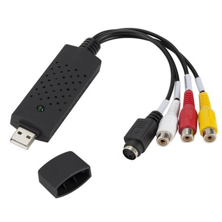 Bärbar USB2.0 o Video Capture Card Adapter VHS till DVD