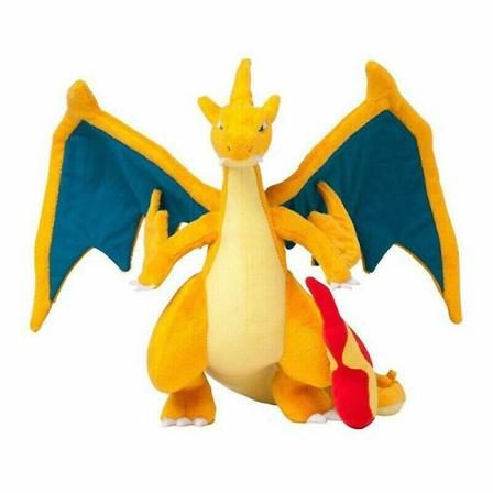 10" Charizard Dukke Plys Legetøj Børn Gave Yellow"