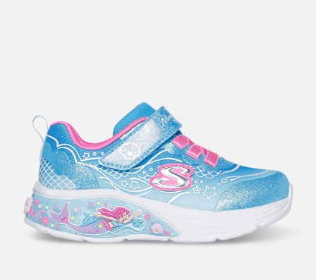 Skechers, My Dreamers - Lil Mermaid, 22, Blå, Pige