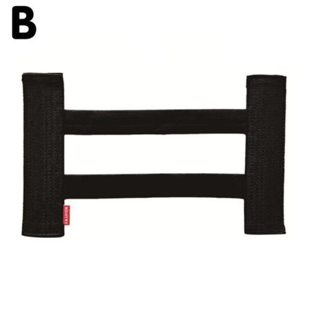 Justerbar Car Trunk Organizer Elastiska Fasta Remmar Bältesförvaring