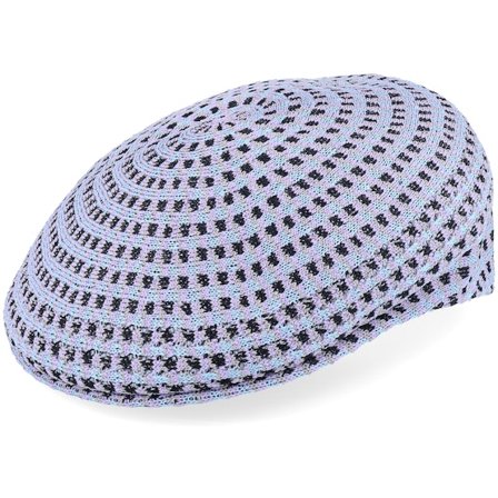 Kangol - Púrpura flatcap Gorra - Geo Board 504 Digital Lavender Flat Cap @ Hatstore