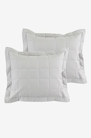 Jotex - Kissenhülle 60 x 50 Cm, 2 St. Hellgrau - MATILDA - Kaufe Dekokissen und Kissenbezüge bei Jotex