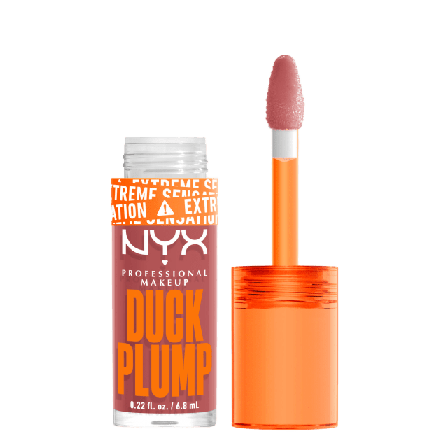 NYX Professional Makeup Duck Plump Lip Lacquer Läppglans Unisex Brun 7 ML