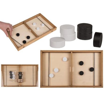 Sling Puck - Skjuta Puck Spel - Brädspel / Sällskapsspel