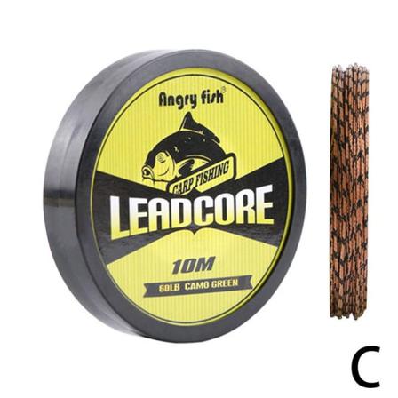10m Lead Core Carp Fishing Braid Line 25lb / 35lb / 45lb / 60lbs