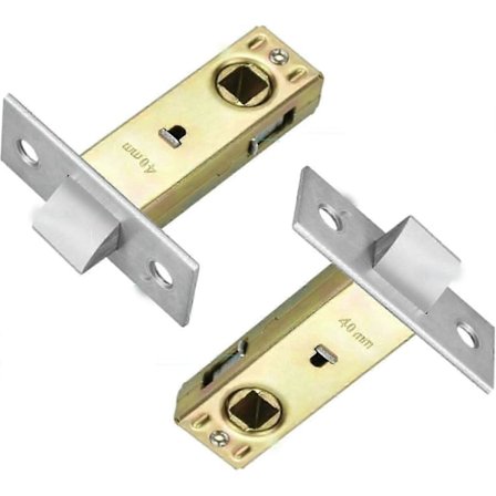 2 stk. Dørlåse til indvendig dør, Dørlås, Rørlås, Indvendig dørlås, Dørlås, Dørlåse til indvendige døre, Egnet til indvendig