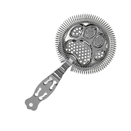 304 Rustfritt Stål Svart Bar Cocktail Sil, 94g Lettvekt