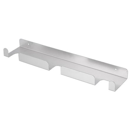 Pizza-lapion seinäteline harjattua ruostumatonta terästä Pizza-kuorima teline seinälle kiinnitettävä ripustin Raskaan pizzan (haoyi