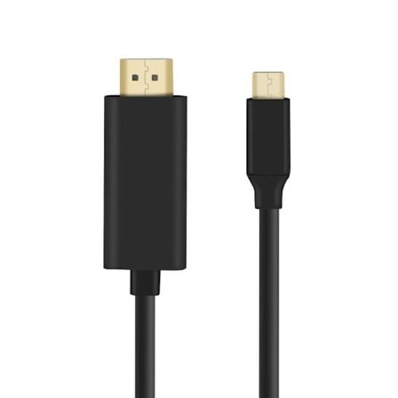 USB Type C till HDMI videokabel - AVIZAR - 2m - 4K UHD upplösning - Spegel och utvidgningsläge