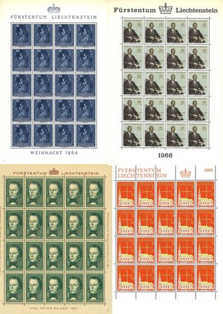 Europa - Samling af ark i 1 ringbind