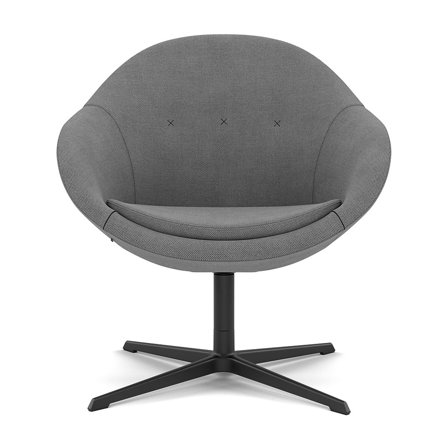 Varier Furniture Kokon Club - Grey Wool - Black base