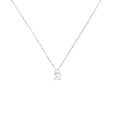 Louis Vuitton Vintage Pre-owned Necklace , Grijs , Dames , Maat: ONE Size Vintage Sieraden