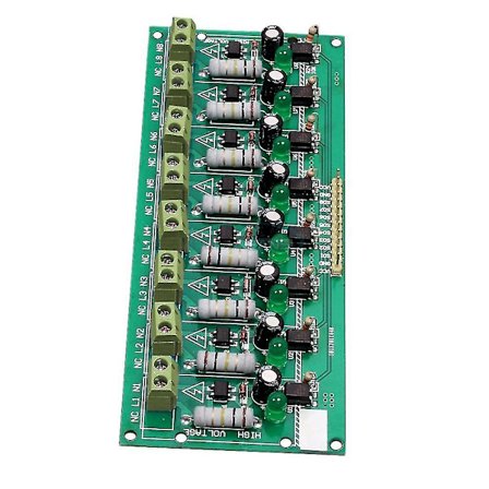 8-kanals 220V AC Optocoupler Modul MCU TTL PLC Processor Modul