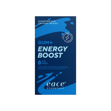 Eace gum Tyggegummi Gum + Energy Boost, 10 stk. Eace