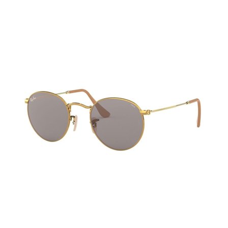 Ray-Ban Round metal -Aurinkolasit - Gold Round - Ray-Ban RB3447 9064V8 50