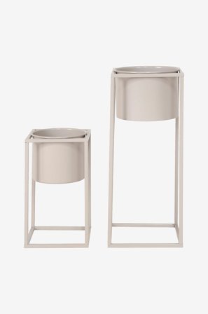 House Nordic - Urtepotteskjuler Marla - Grå - Urtepotteskjulere & vaser - Fra Homeroom