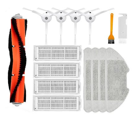 Huvudsideborste Hepa Filter Moppdukar för Xiaomi Mi Robot Vakuummopp