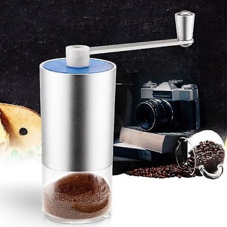 Manuell Kaffekvern med Keramiske Koniske Kverner Håndkvern