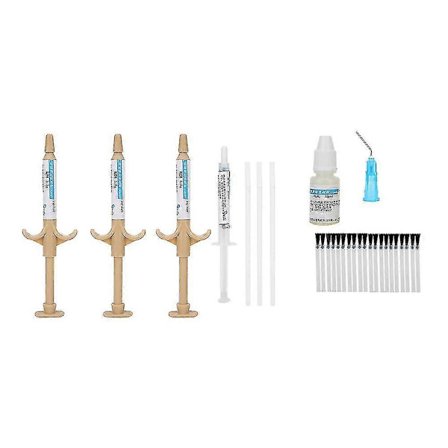 Ortodontiskt lim, ortodontiskt fäste för brackets