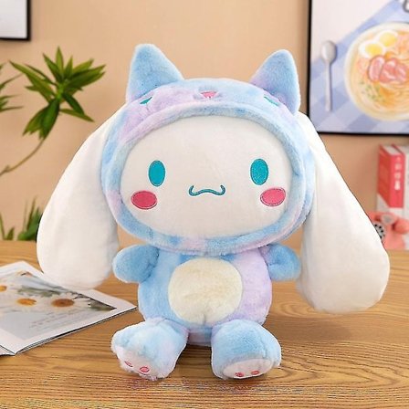 20cm Sanrio Cinnamoroll Plysjleker Animasjonsderivat Fargerik Kanel Plysjleke med Store Ører som Forvandles til Tiger A - Perfekt