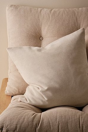 Jotex - Kissenbezug 50x50 Cm Naturweiß - SHILO - Kaufe Dekokissen und Kissenbezüge bei Jotex