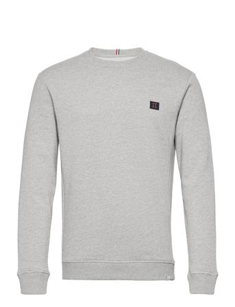 Piece Sweatshirt Smu Sweatshirt Trøje Grå Les Deux