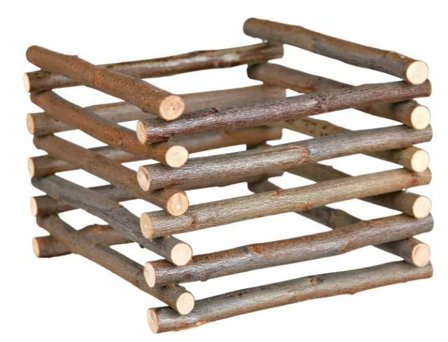 Firkantet Høyhekk i Furu - 15cm