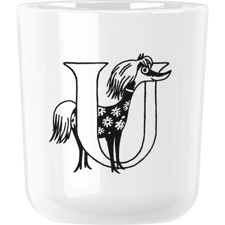 Rig-tig Mummi ABC krus, 0.2 liter, U - Kjøp Mummikopper hos Bakeren og Kokken' - 'Hvit