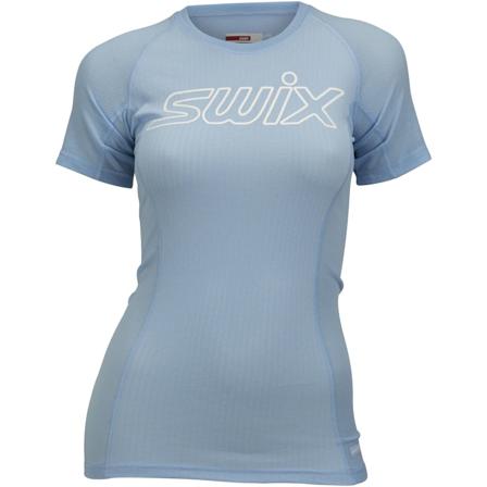 Swix Women's RaceX Light SS Women base layer tops Blue XS